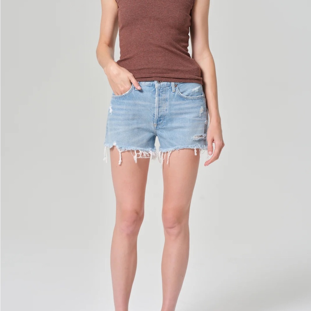 AGOLDE Parker Vintage Cutoff Denim Short Women’s Size 29 | Swapmeet
